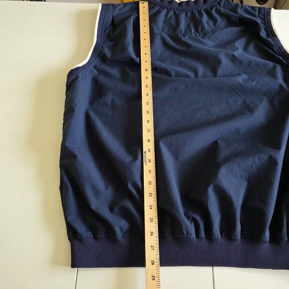 Austin Golf Mens Vest XL Navy V Neck Wind Resistant Ligthweight Tour Collection - Picture 6 of 14